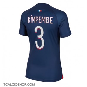 Paris Saint-Germain Presnel Kimpembe #3 Prima Maglia Femmina 2023-24 Manica Corta